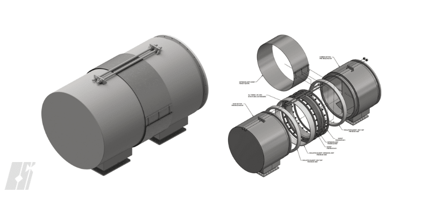 Exhaust Manifold for Cooper Bessemer Z-330